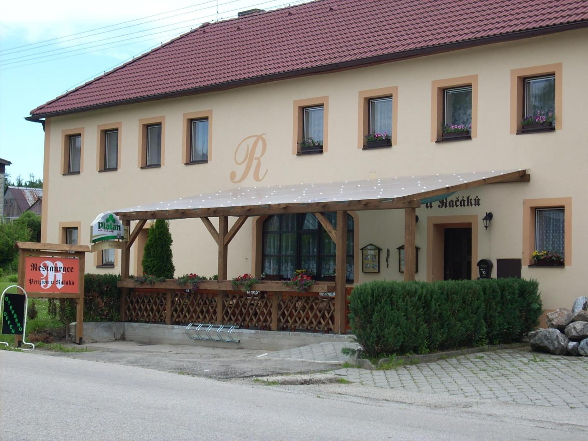 Penzion U Racaku Frymburk Bagian luar foto